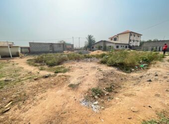 A full Plot of Land at Dawhenya Eno Spot-Accra a Highly Developed Area is up For Sale.