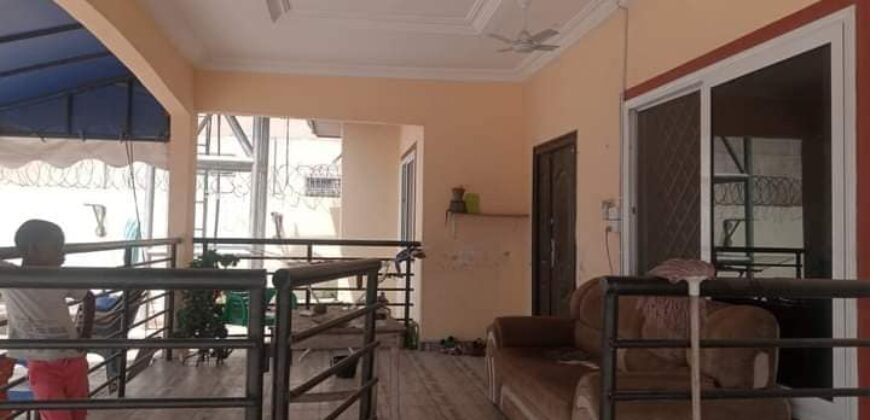 Neat and spacious 3 bedroom self compound house for rent at Kasoa Roman