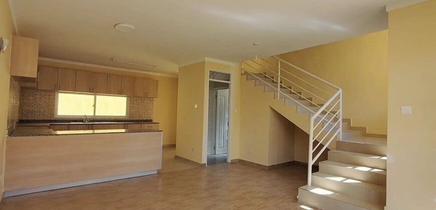 Outstanding 3 bedroom maisonette plus sq to let new kitusuru