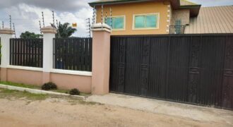 Six bedroom house for rent at Adenta housing down