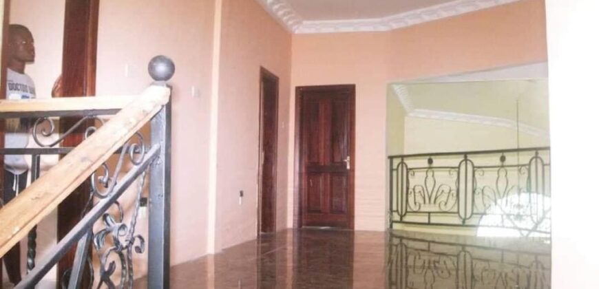 Six bedroom house for rent at Adenta housing down