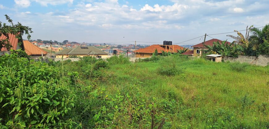 RESIDENTIAL PLOTS FOR SALE AT UGANDA-KIRA