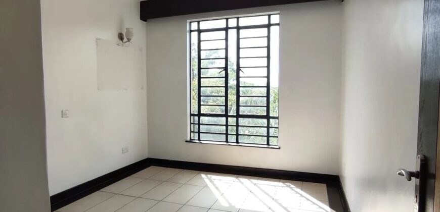 Ngong Rd , 2 minutes drive from prestige and china center. Spacious 3 bedroom apartment to let