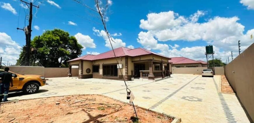 4Bedroom House FOR SALE Near Bowman Lusambo’s House