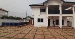 3 BEDROOM WITH 1 BEDROOM STAFF QUARTERS AND A SWIMMING POOL HOUSE FOR SALE AT OYARIFA AYI MENSAH.