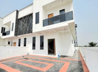 4 BEDROOMS SEMI DETACHED DUPLEX WITH BQ AJAH