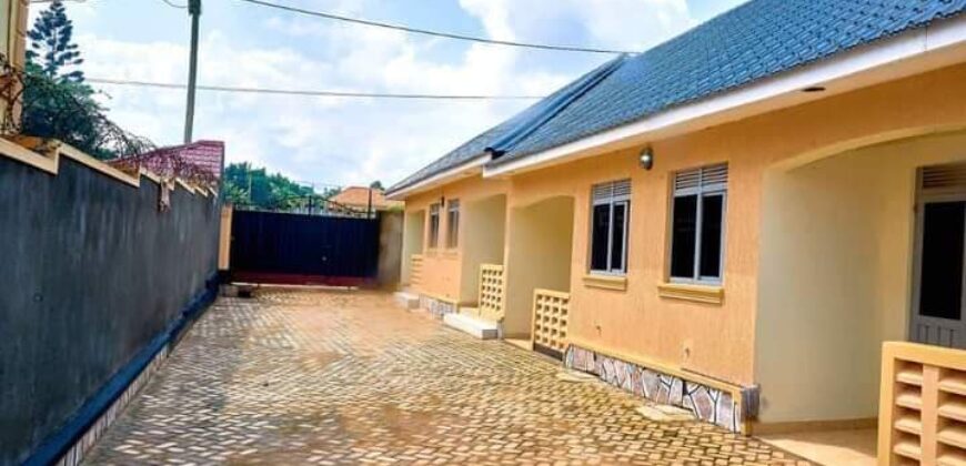  5 double rental units self contained for sale at UGanda -SEETA