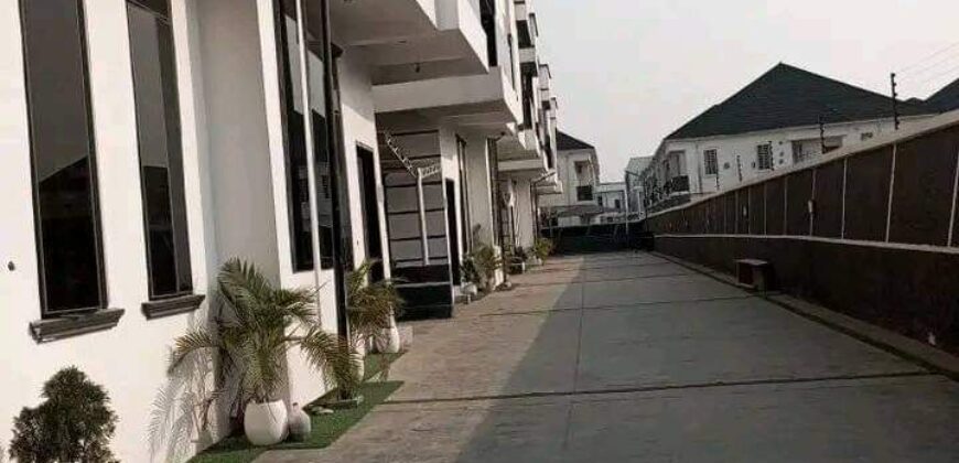 2 units of 4 bedrooms semi detached duplex located in a serene and secured environment.