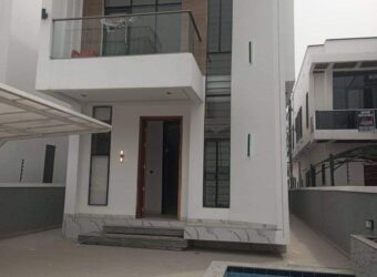 Newly built 5 bedrooms fully detached duplex in Nigeria -LEGOS