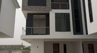 Newly built 5 bedrooms semi detached duplex in a 2 floors building in Nigeria -LEGOS