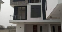 Newly built 5 bedrooms semi detached duplex in a 2 floors building in Nigeria -LEGOS