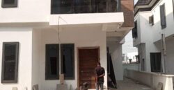 2 units of 4 bedrooms semi detached duplex located in a serene and secured environment
