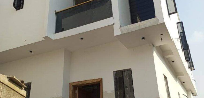 4 bedrooms fully detached duplex and semi detached smart house with a bq located in a serene and secured environment.
