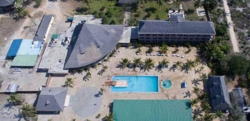 HOTEL BEACH RESORT IS LOOKING FOR A SERIOUS BUYER  FACILITIES