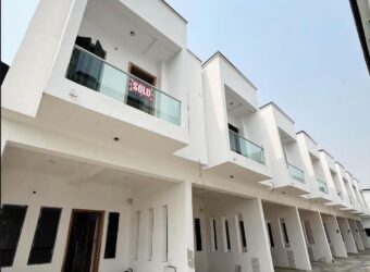 FOR SALE ??? Newly Built 2 Bedroom Terraced Detached Duplex 45000000 Naira