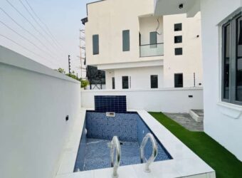 *?CONTEMPORARY STYLED 5 BED FULLY DETACHED DUPLEX WITH SWIMMING POOL AND BQ?* 150000000