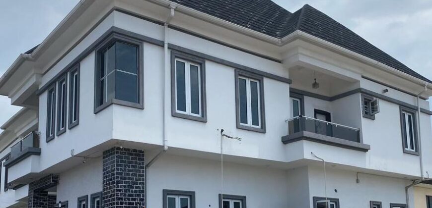 4BED FULLY DETACHED DUPLEX WITH A ROOM SERVANT QUARTER FOR 65,000,000 NAIRA