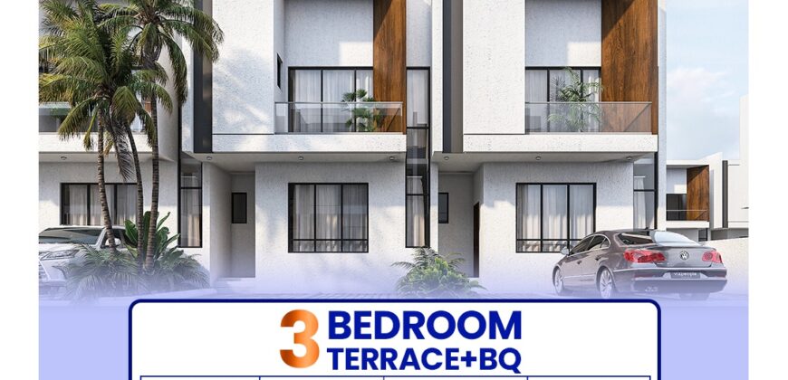 3 BEDROOM TERRACE DUPLEX+ BQ FOR 80/90,000,000 NAIRA