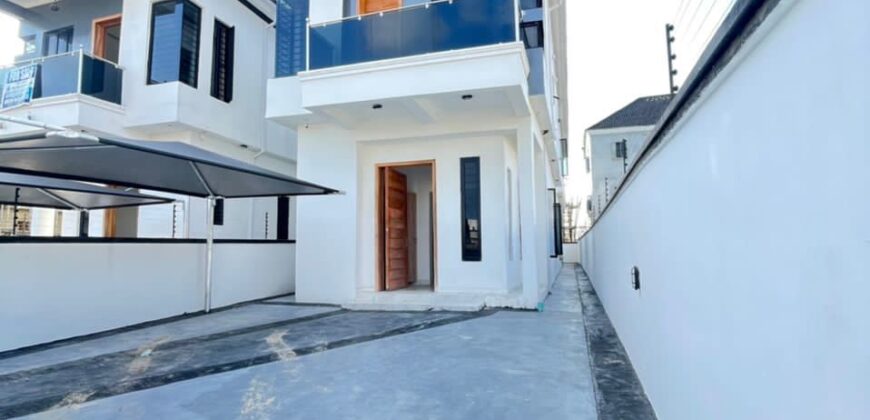 BEAUTIFULLY FINISHED SPACIOUS 4 BED FULLY DETACHED DUPLEX WITH A ROOM BQ 80,000,000 NAIRA