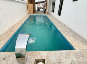 EXCEPTIONALLY FINISHED 5 BED FULLY DETACHED DUPLEX WITH SWIMMING POOL, GYM, ROOFTOP TERRACE, AND CINEMA FOR 450,000,000 NAIRA