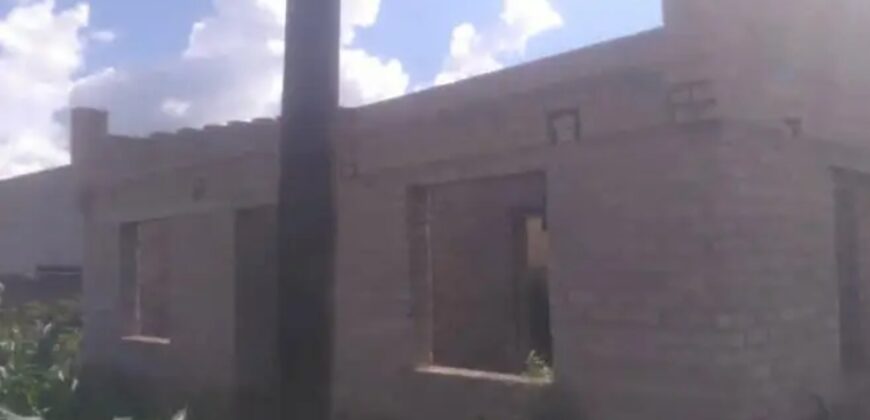 INCOMPLETE HOUSE FOR SALE AT ZIMBABWE