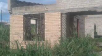 INCOMPLETE HOUSE FOR SALE AT ZIMBABWE