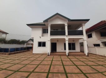 3 BEDROOM WITH 1 BEDROOM STAFF QUARTERS AND A SWIMMING POOL HOUSE FOR SALE AT OYARIFA AYI MENSAH.