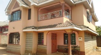 5 Bedroom maisonette behind Greenspot hotel and approximately 1.5km from Thika Superhighway.