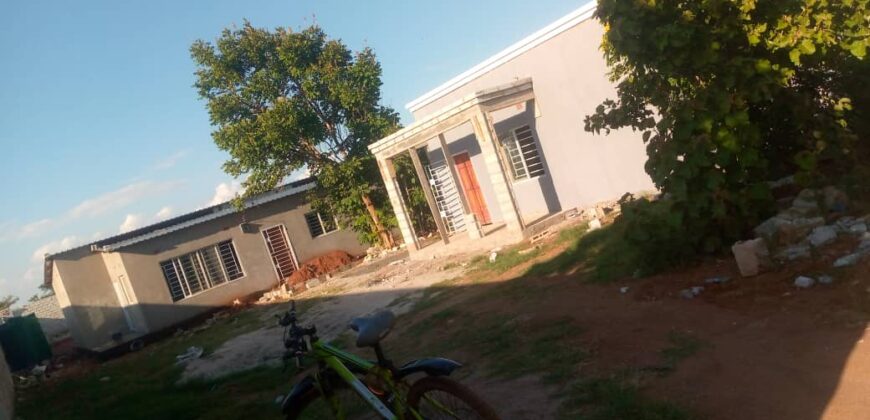 3&2 bedroomed newly built houses for sale in chalala off kasama road near g-greens