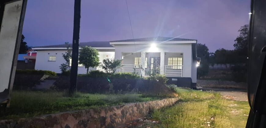 3 BEDROOM HOUSE TO LET AT MALAWI