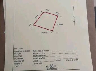 *PLOT FOR SALE IN CHIFWEMA AFTER NEW KASAMA ALONG LEOPARDS HILL ROAD*