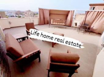 Top roof modern For rent Fully furnished in maadi Degle
