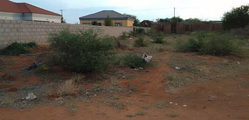 900sqm empty residential plot in Tlokweng