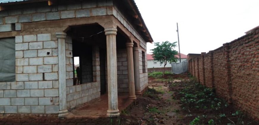 Unfinished house for sale in lilongwe area 25 sector 4