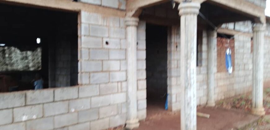 Unfinished house for sale in lilongwe area 25 sector 4