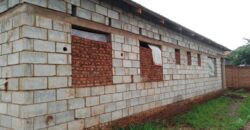 Unfinished house for sale in lilongwe area 25 sector 4