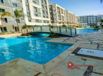 Available for long & short term rent this newly furnished See & pool view 2 bedroom apartment