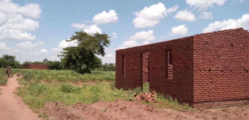 UNFINISHED HOUSE FOR SALE AREA 38 BYPASS ROAD LILONGWE