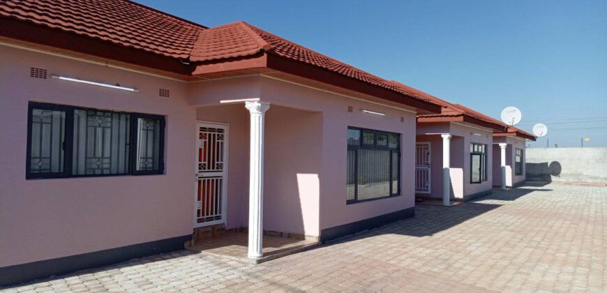 Executive 2 Bedroomed Master self contained Flat of 3 for rent in Libala south Opposite Choppies shopping complex