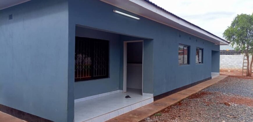 Newly built 2 BEDROOMED NOT MSC FLAT of 2 for rent in Libala south Shaft 5