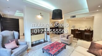 Modern ground Floor with Private terrace For Rent in Sarayat Maadi – Cairo – Egypt