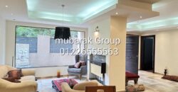 Modern ground Floor with Private terrace For Rent in Sarayat Maadi – Cairo – Egypt