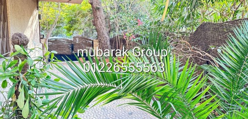 Amazing ground Floor with Private Terrace For Rent in Maadi Sarayat – Cairo