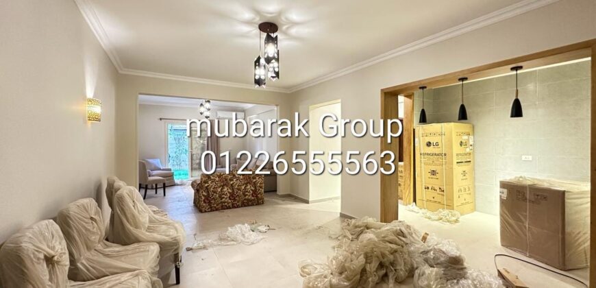 Amazing ground Floor with garden For Rent in Maadi Sarayat – Cairo