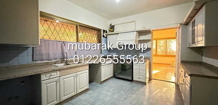 Amazing ground Floor with Private Terrace For Rent in Maadi Sarayat – Cairo