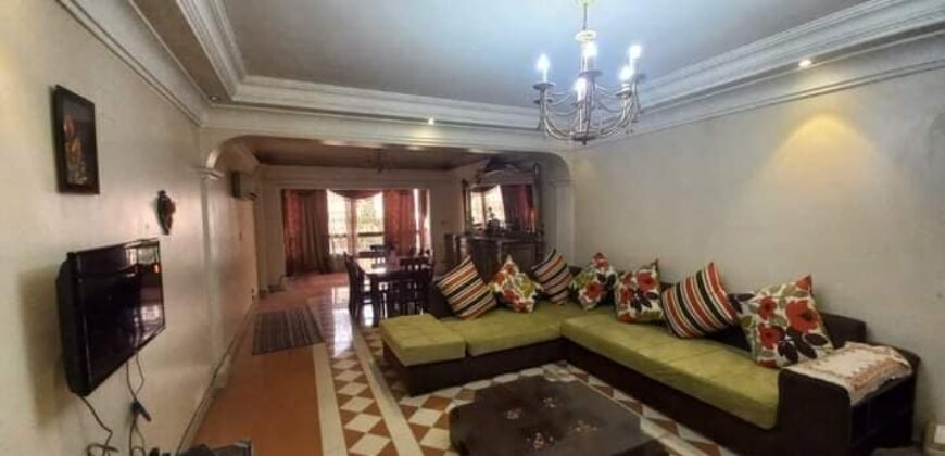 Fully_Furnished 3 bedrooms apartment for rent in Degle #maadi