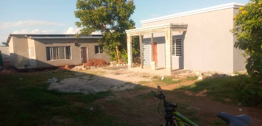 3&2 bedroomed newly built houses for sale in chalala off kasama road near g-greens