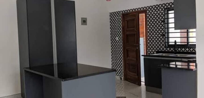 EXECUTIVE 2 BEDROOMED DOUBLE STOREY NEWLY BUILT FLATS FOR RENT IN NEW KASAMA OFF LEOPARDS HILL ROAD NEAR UNILAS UNIVERSITY ALL BEDROOMS ENSUITE AND SELF-CONTAINED.