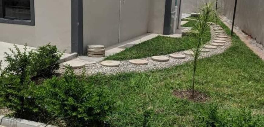 EXECUTIVE 2 BEDROOMED DOUBLE STOREY NEWLY BUILT FLATS FOR RENT IN NEW KASAMA OFF LEOPARDS HILL ROAD NEAR UNILAS UNIVERSITY ALL BEDROOMS ENSUITE AND SELF-CONTAINED.