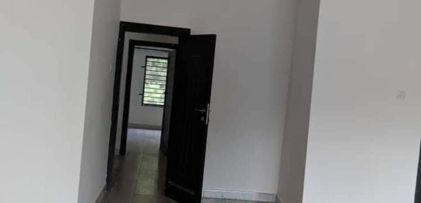 EXECUTIVE 2 BEDROOMED DOUBLE STOREY NEWLY BUILT FLATS FOR RENT IN NEW KASAMA OFF LEOPARDS HILL ROAD NEAR UNILAS UNIVERSITY ALL BEDROOMS ENSUITE AND SELF-CONTAINED.